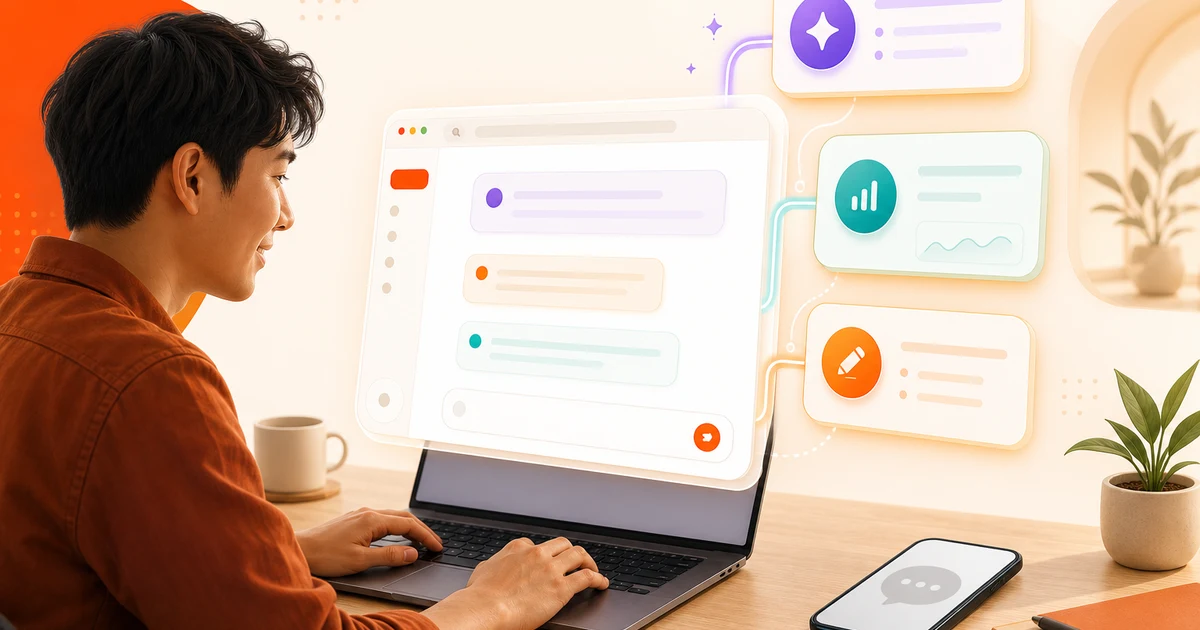Feature image: ไม่อยากต่อ Telegram ก็เริ่มใช้ AI Coworker ผ่าน Web Chat ได้เลย
